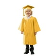 thumbnail image 1 of Children Graduation Outfit Kindergarten Graduation Cap and Gown Outfit Sets with Tassel Graduation Celebration Dress Outfit Size 8-9T Kids Clothes, 1 of 9