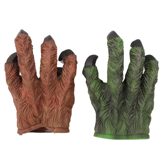 Children Hand Puppet, 2pcs Animal Hand Puppet Highly Simulation Children Educational Model Toy, Animal Hand Puppet For Parent‑Child Interaction During Weekend Holidays