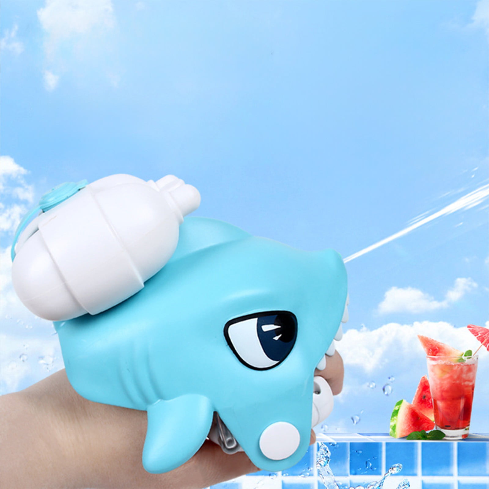 Children Handheld Bared Water Summer Boys Mini Wrist Water Dinosaur