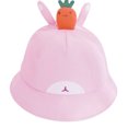thumbnail image 1 of Children Hat with Adjustable Buckle Sun Protection Fashion Fisherman Hat Kids Sunhat for Travel, 1 of 8