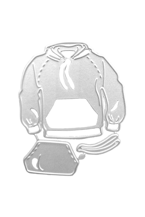 Children Hoodie Metal Cutting Dies Handmade Crafts Projects Art Creation Supplies for Birthday Greeting Card