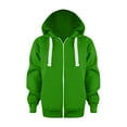 thumbnail image 1 of Children Hoodies for Girls Loose Cute Print Zip up Hoodie Cute Hoodie for Teen Girls Activewear Hoodie Shirts for Teens Girls 4-5 Years, 1 of 5