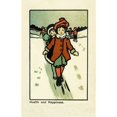 thumbnail image 1 of Children In The Snow Poster Print By Mary Evans Picture Librarypeter & Dawn Cope Collection, 1 of 3