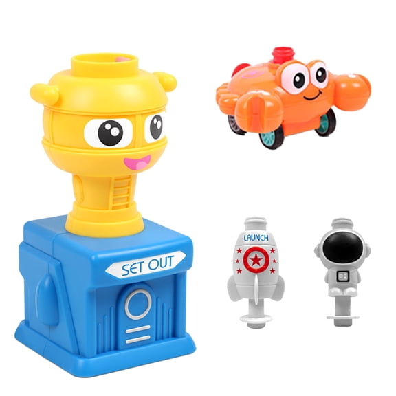 Children Inertial Power Car Science Experiment Toy Educational Learning Inertial Vehicle Puzzle for Kids