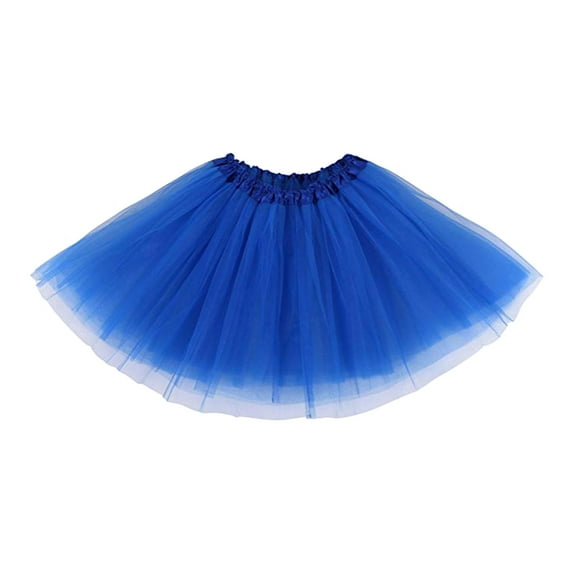 Children Kid Girls Ballet Skirts Elastic Mesh Tutu Ballerina Dress Dancing Skirt