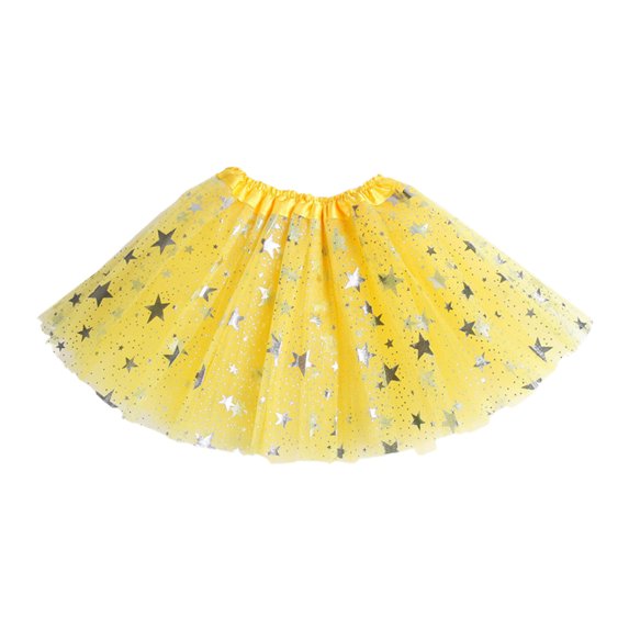 Children Kids Girls Ballet Skirts Elastic Mesh Tutu Ballerina Dress Gymnastics Dancing Skirt Princess Pettiskirts