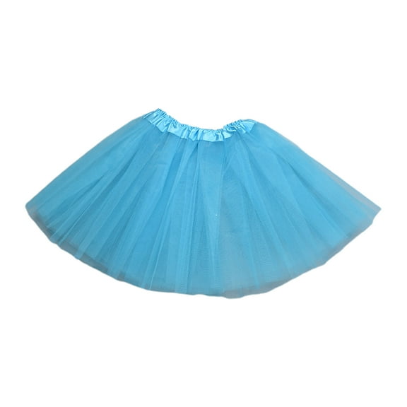 Children Kids Girls Ballet Skirts Elastic Mesh Tutu Ballerina Dress Gymnastics Dancing Skirt Princess Pettiskirts
