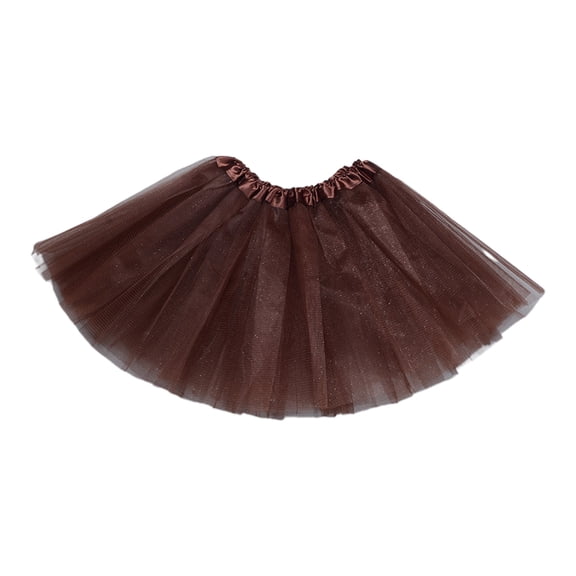 Children Kids Girls Ballet Skirts Elastic Mesh Tutu Ballerina Dress Gymnastics Dancing Skirt Princess Pettiskirts