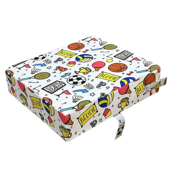 Children Kids Increased Boosters Seat Cushions Pad Pillow Baby Dining High Chair Seat Cushions Adjustable Removable Baby