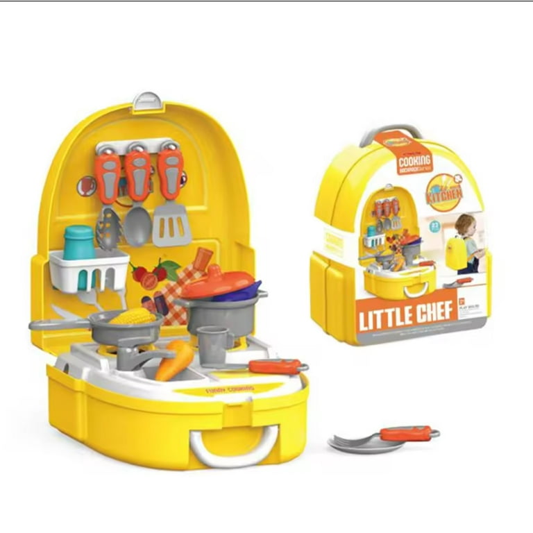 Children Kids playset Backpack Toy Set, Pretend Role Play, Little 