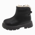 thumbnail image 1 of Children Lace Ankle Boots Little Girls Soft Soled Boots Winter Casual Shoes, 1 of 8