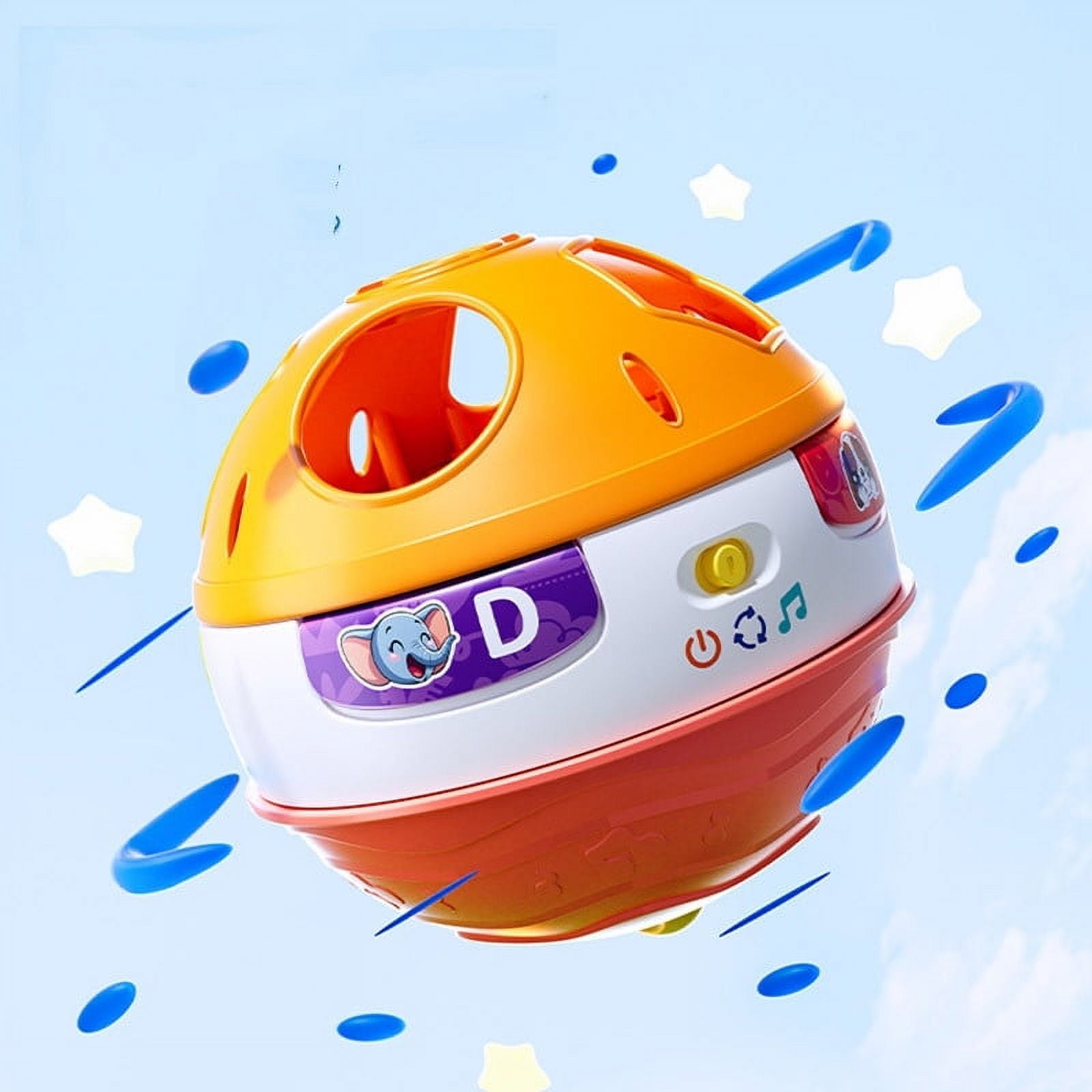 Children Learn Crawling Ball Music Electric Spinning Hand Grabbing Ball