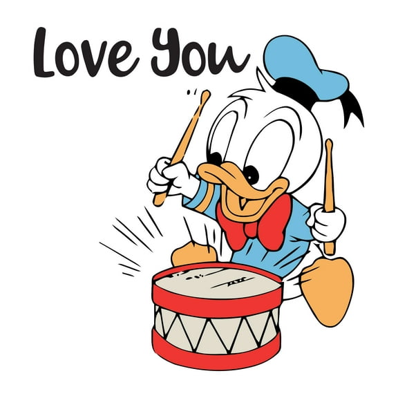 Children Love You Adorabke Cartoon Wall Decal Decoration Love Motivational Quote and Sayings Decal Decor Lasts Years and Easily Removable - Size: 20 In(W) x 20 In(H)