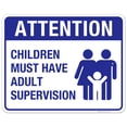 thumbnail image 1 of Children Must Have Adult Supervision Sign, Pool Sign,, 1 of 8
