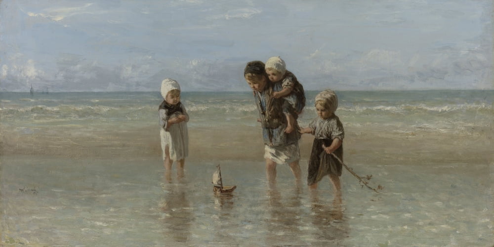 Children Of The Sea Canvas Art -  (24 x 18)