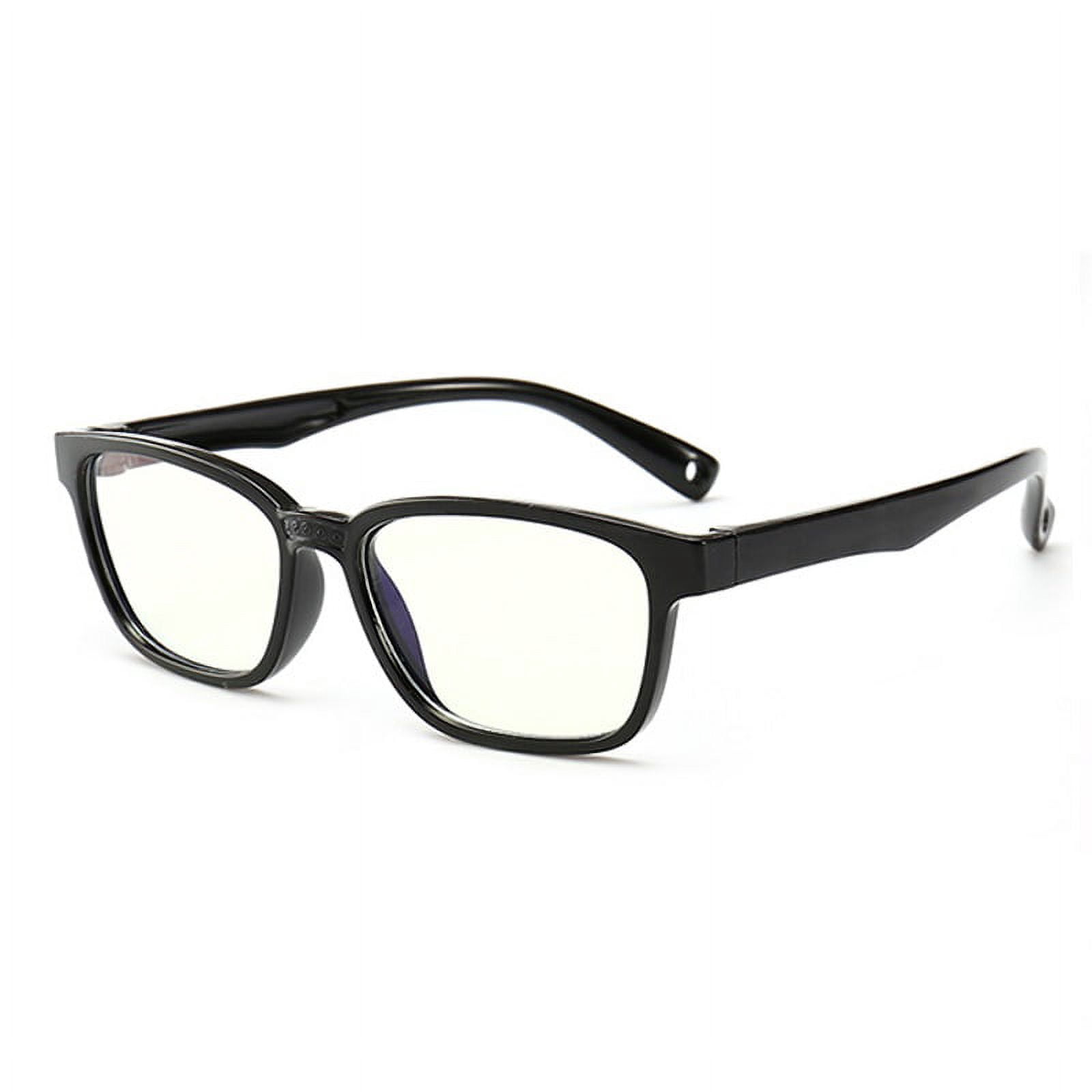 Children Optical Glasses Flexible Bendable One-piece Safe Eyeglasses Girls Boys Plain Mirror Anti-blue Light Silicone Goggles Eyewear Frame