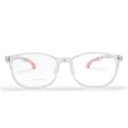 thumbnail image 1 of Children Optical Glasses Frame Oval Size 50 Adjustable Ear Lock Flexible TR90 Eyeglasses 9-15Y, 1 of 5