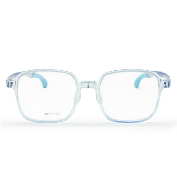 Children Optical Glasses Square Frame Size 48 Adjustable Ear Lock Flexible TR90 Eyeglasses 6-10Y
