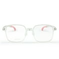 thumbnail image 1 of Children Optical Glasses Square Frame Size 48 Adjustable Ear Lock Flexible TR90 Eyeglasses 6-10Y, 1 of 5