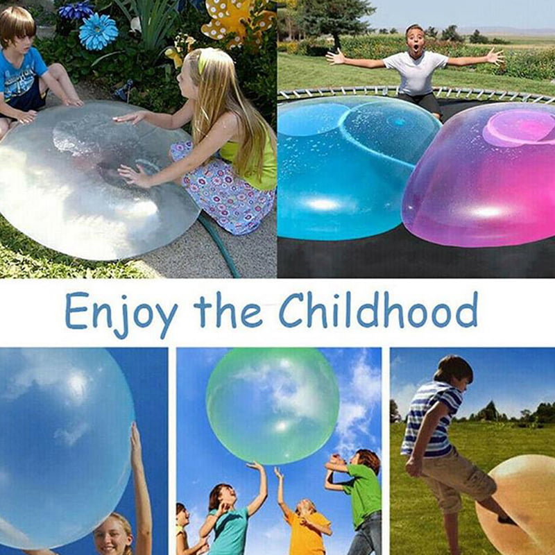 Balloon Toy Water Filled Outdoor Bubble Ball Inflatable Blow Up