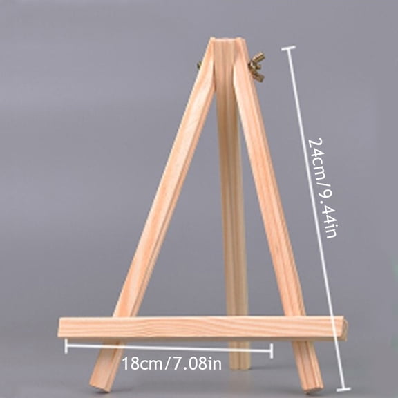 Children Painting Craft Holder Folding Tripod Table Name Card Stand Mini Easel Frame Desktop Painting Shelf Display Holder