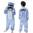 thumbnail image 1 of Children Pajamas Animal Cosplay Pyjama Onesies Kids Fleece Sleepwear, 1 of 5