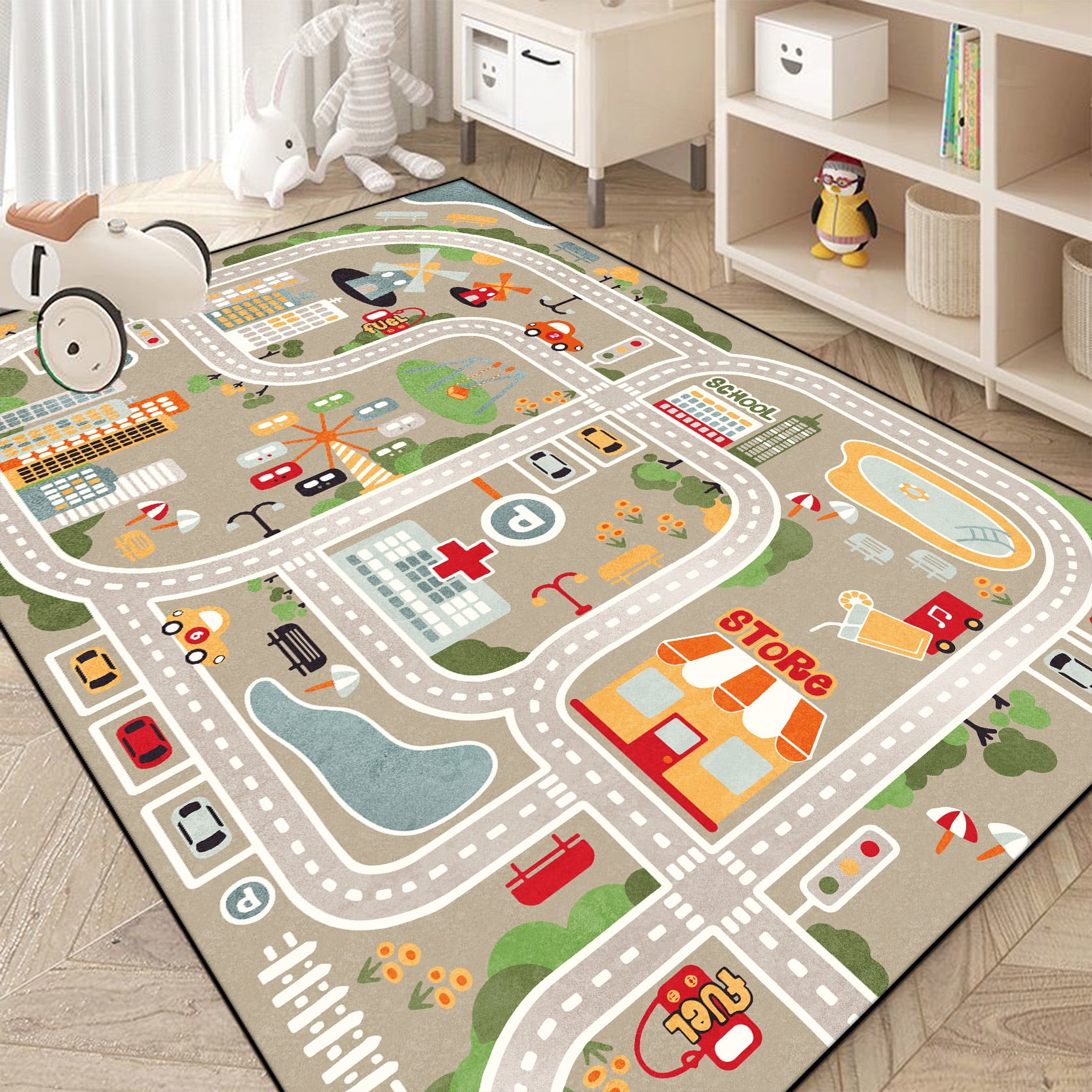 Child Game Rug Children Play Game Rug Bedroom ration Large Carpets Child Room Bedside ...