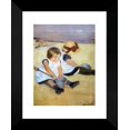 thumbnail image 1 of Children Playing On The Beach 20x24 Framed Art Print by Cassatt, Mary,, 1 of 2