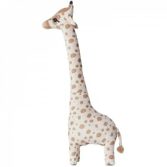 Children Plush Animal Toy Giraffe Doll Baby Sleeping Companion Doll Kids Room Bed Decor Birthday Gifts Can Stand