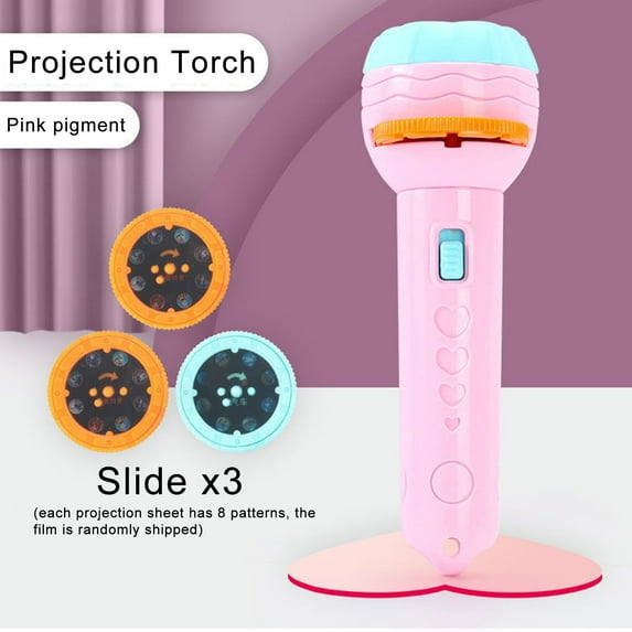 Children Projector Toys Educational Science Set Wall Ceiling Tent Torch Flashlight for Kids Gifts for Boys Girls with 2pcs Tattoo Stickers (Wild Animal + Sea World) Christmas Gifts