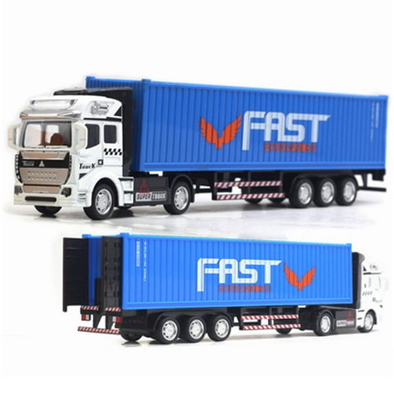 Children Pull Back Car Detachable Container Truck With Container Drop-resistant Car Model Toy Gifts For Kids
