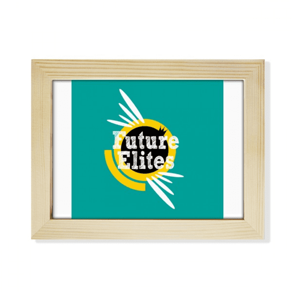 Children Pure Potential Elite Desktop Photo Frame Picture Art Decoration Painting 6x8 inch