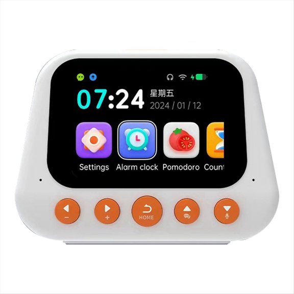 Children'S AI Intelligent Alarm Clock Multifunctional Voice Dialogue Machine Time Management Self-Disciplined B