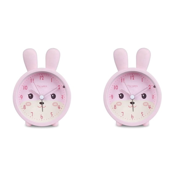 Children'S Alarm Clock for Girls Without Ticking
