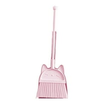 Children'S Brooms and Dustpan Set Cleaning Supplies Brooms and Dustpan Set for Home Stainless Steel Handle Brooms with Dustpan Combo Set for Home Office