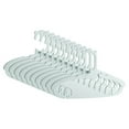 thumbnail image 1 of Children'S Clothes Hangers Thin Mint Green - Hangers (10 Pack)， Adjustable Baby Hangers Plastic Non Slip Stackable Baby Hanger & Great As Newborn Kid Children Toddler or Infant Clothes Racks, 1 of 8