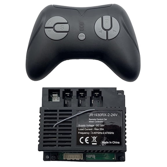 Children'S Electric Vehicle Receiver Remote Control Jr1930Rx-2-24V Receiver, Remote Control, Full Set Replacment Accessories
