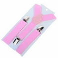 thumbnail image 1 of Children'S Fixed Clips Are Pink|Boy's Kids Elastic Y Back Suspenders Adjustable Solid Color Suspenders For Boys Girls Adjustable Elastic Classic Accessory Sets For 6 Months To 13 Year Old Boys Girls, 1 of 9