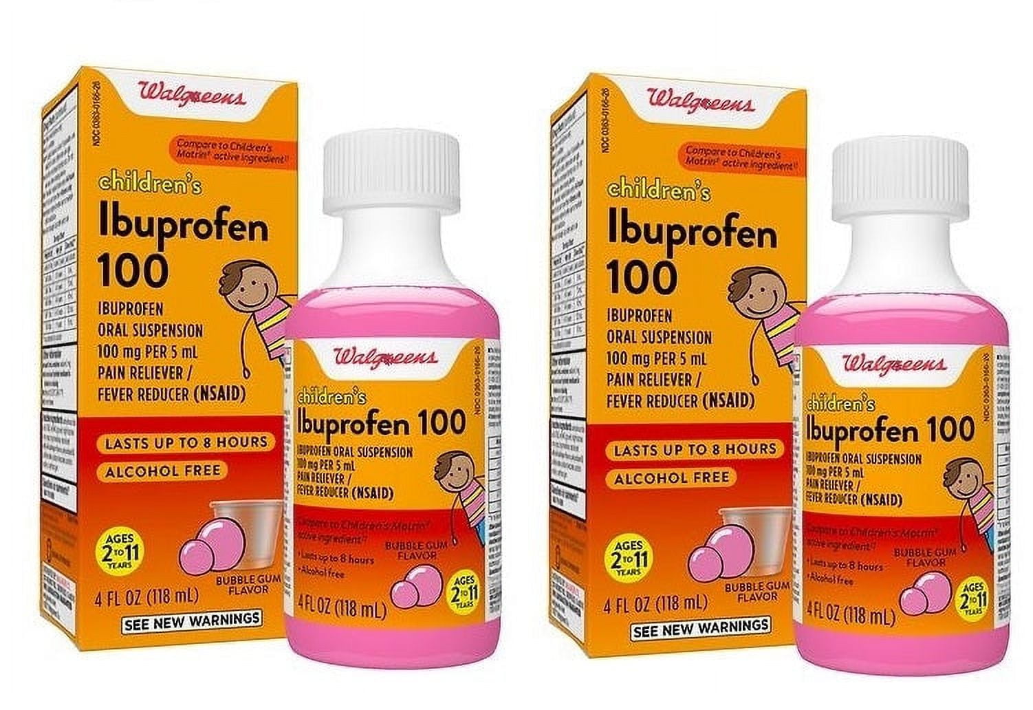 Children'S Ibuprofen Ages 211 Pain Reliever/Fever Reducer 2x4 Fl Oz