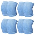 thumbnail image 1 of Children'S Knee Pads Solid Color Breathable Sports Anti- Crawling Toddler Anti-Fall Knee Pads (Solid Color 4 Pairs Pack), 1 of 5
