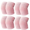 thumbnail image 1 of Children'S Knee Pads Solid Color Breathable Sports Anti-Slip Crawling Toddler Anti-Fall Knee Pads (Solid Color 4 Pairs Pack), 1 of 4
