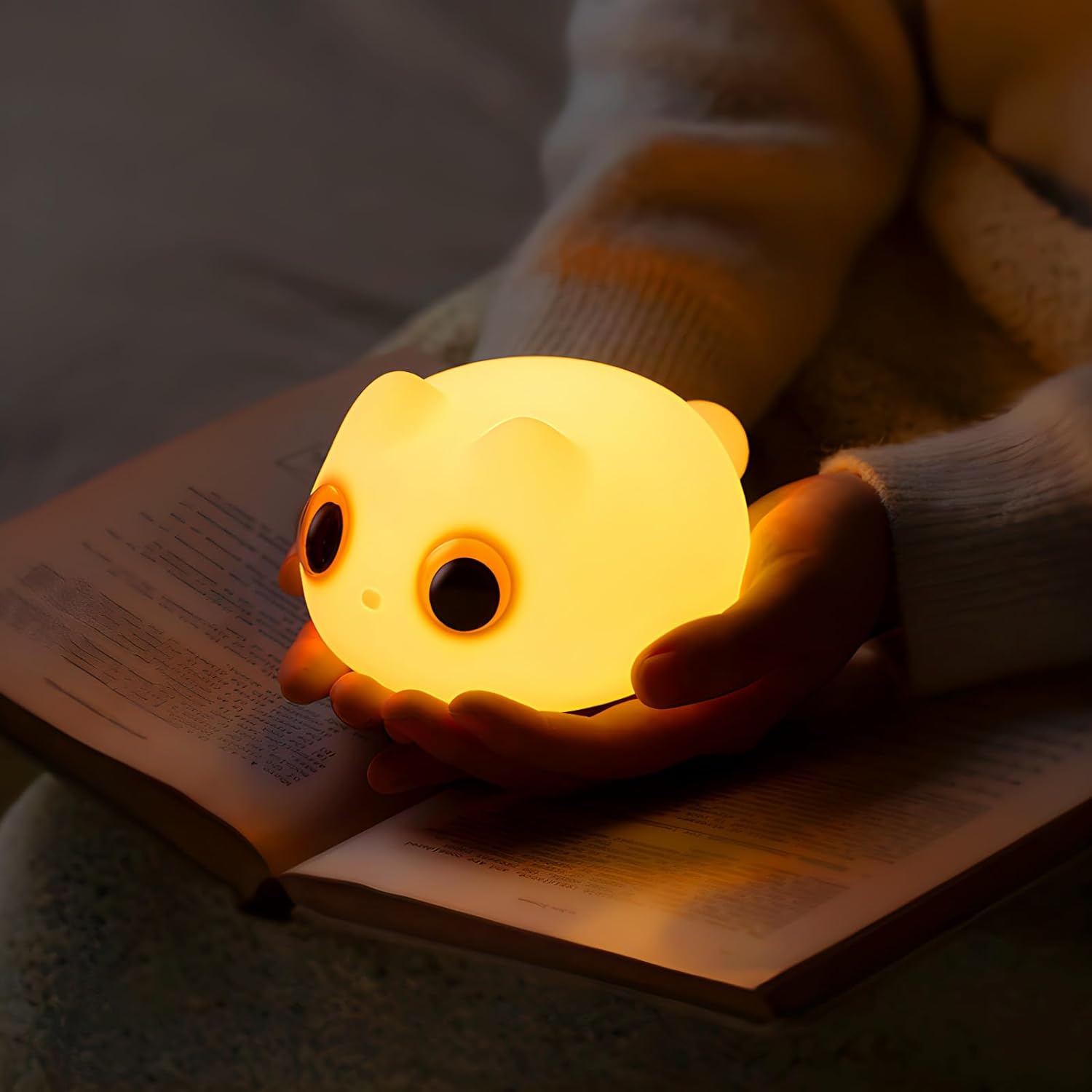 Children'S Night Light Dimmable Baby Light Breastfeeding Rechargeable