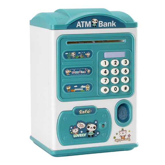 Children\'S Piggy Bank Atm Machine Simulation Intelligent Password Box Piggy Bank