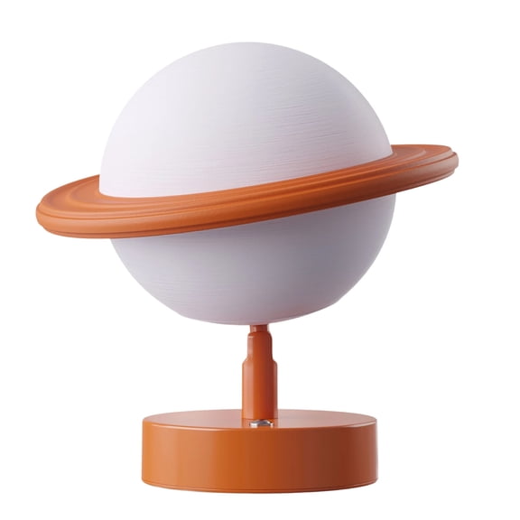 Children'S Rotating Earth Led Charging Light Rotating Globe Night Light For Kids Plastic
