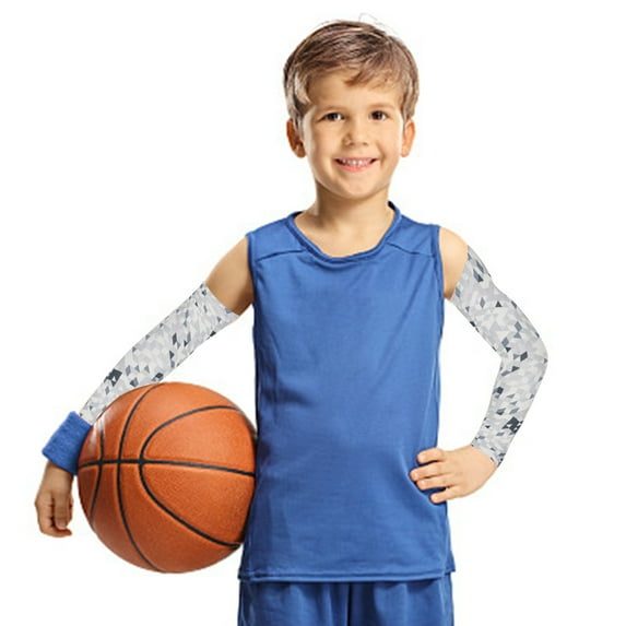 Children'S Sleeve Elastic Sunscreen Arm Sleeve for Outdoor Sports,Bright Colors 1 Pair Ice Sleeves for Kids,Model E A for Sun Protection and Comfort