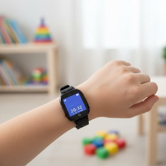 Children'S Smart Watch Smart Watch with Two Way Call Photo Positioning IP67 Waterproof Games E-Book Video Pedometer Touch Screen Long Battery Life Two Way Call