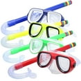 thumbnail image 1 of Children Safe Snorkeling Diving Masks Snorkels Sets, 1 of 2