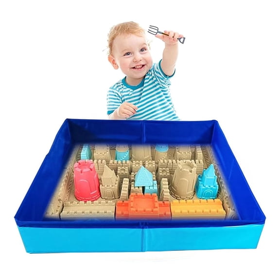 SXDY Children Sand Table Toy Summer Kids Sandbox Beach Toys Sand and Water Table for Outdoor Sensory Game