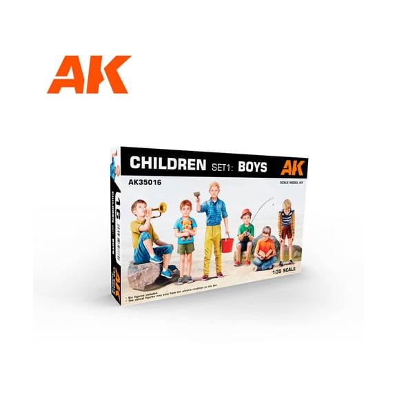 AK-Interactive Children Set #1 - Boys New