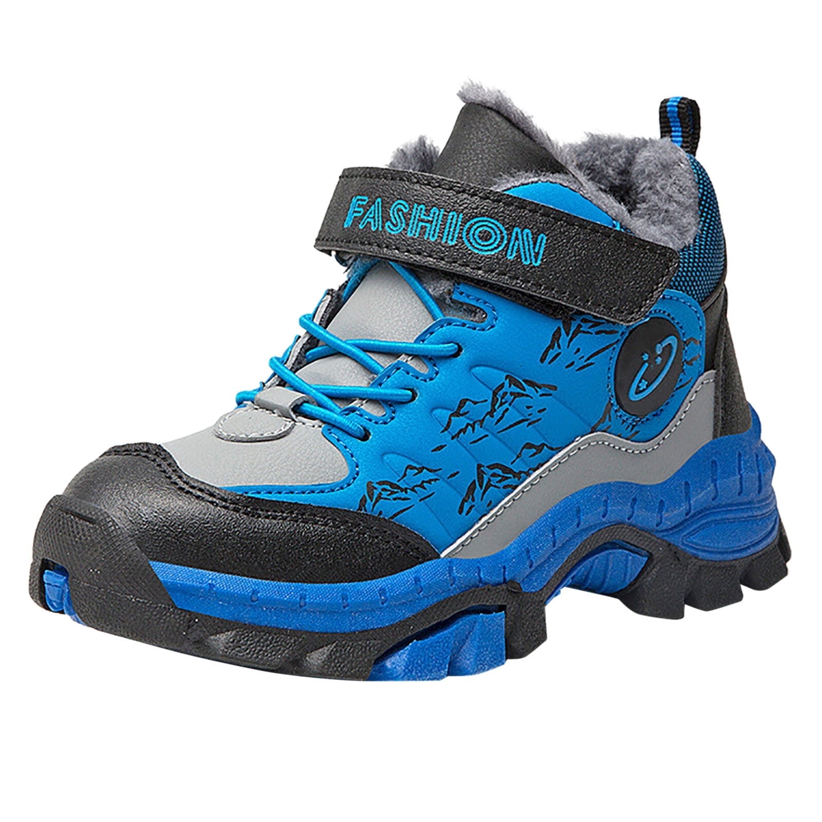 Children Shoes Boys Leather Snow Boots Winter And Thickened New Non And Warm Big Kid Little Kid Hiking Shoes Children Snow Boots Winter Classic Teenage Boots Boys Snow Boats Size 4 Snow Boot for Boys